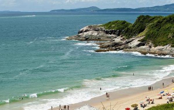 Praia do Pinho nudist beach Brazil